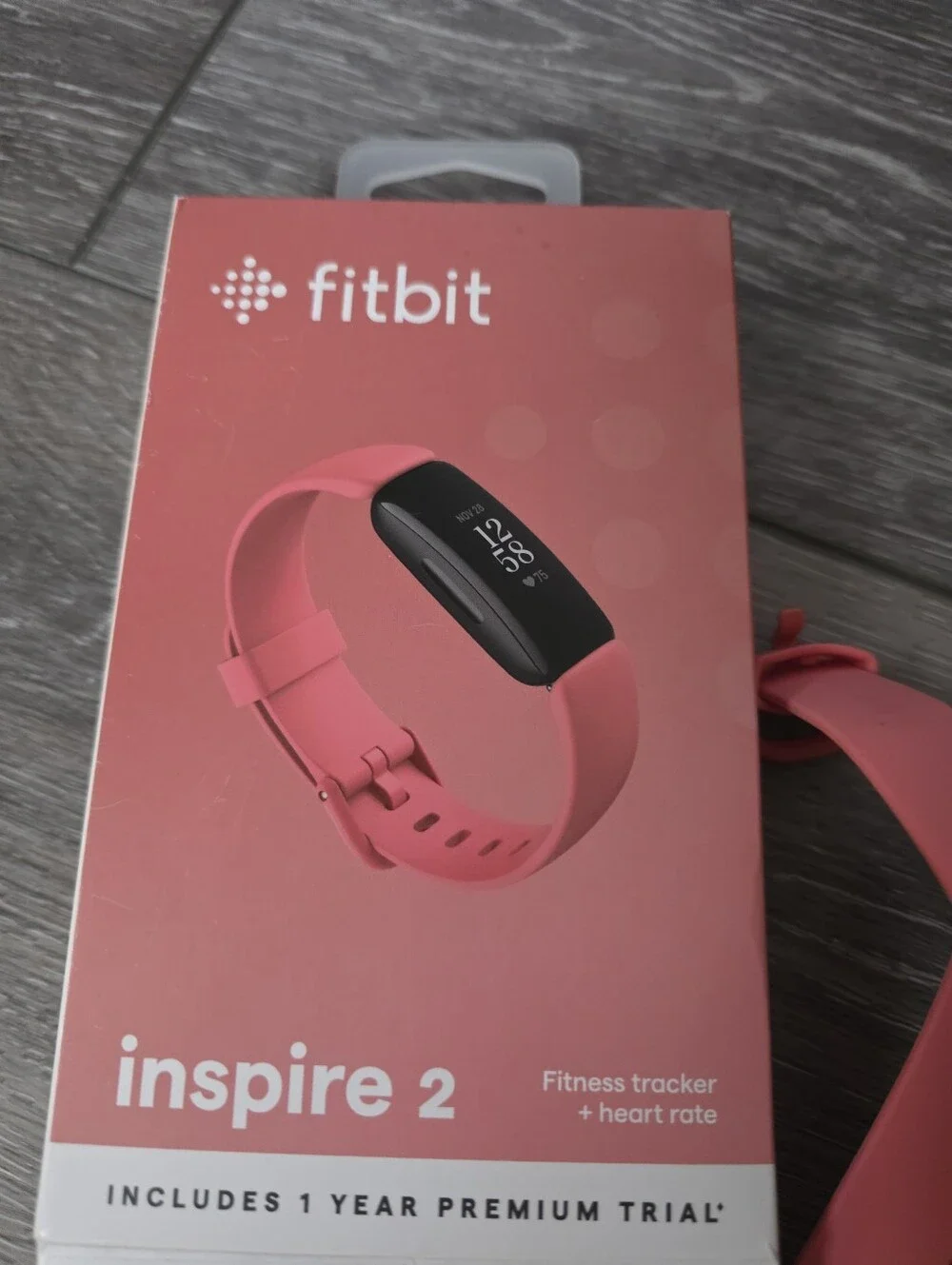 Fitbit Inspire 2 Fitness Tracker + Heart Rate – Desert Rose/Pink